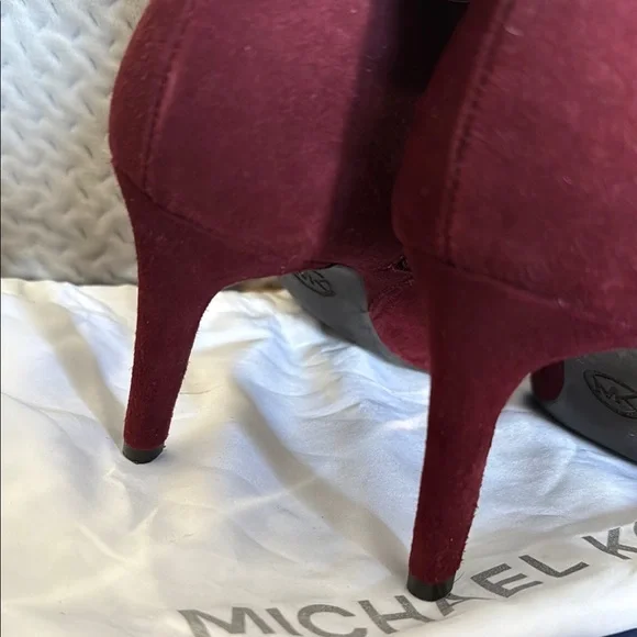 Michael Kors Viola Suede Embellished Suede Bootie - Picture 6 of 10